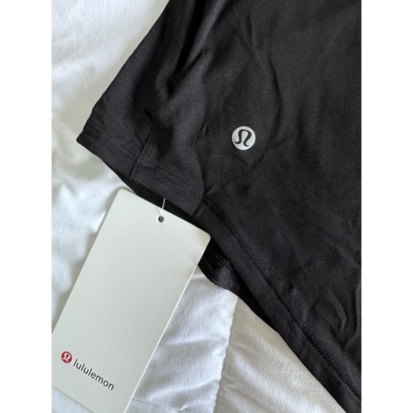 New Lululemon Lightweight Split-Back Training Tank Black Size Large, Yoga NWT - Picture 6 of 9
